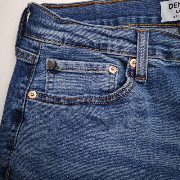 Denizen from Levi's 231 Athletic Men's Size 32/32 Medium Wash Straight Leg Jeans - Picture 7 of 16